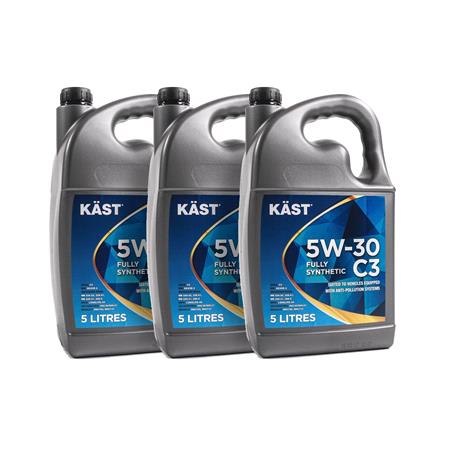 KAST 5w30 Fully Synthetic C3 Engine Oil   15 Litre