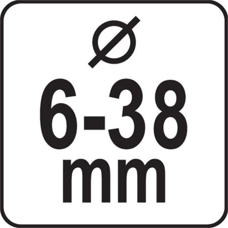 STEP DRILL 6 38MM