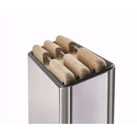 Joseph Joseph Folio Steel Bamboo 3 Piece Chopping Board Set   Steel