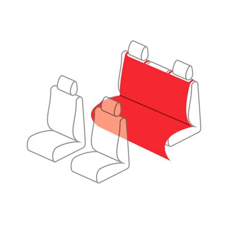 Rear seat basic protector   145x117 cm
