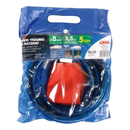 Steel Towing Cable   5000kg Tow Capacity