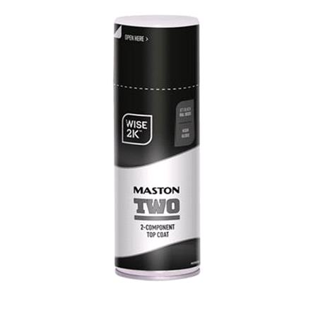 MASTON 2K TWO JET BLACK 400ML RAL9005