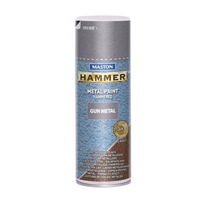 MASTON HAMMERED GUN METAL GREY 400ML