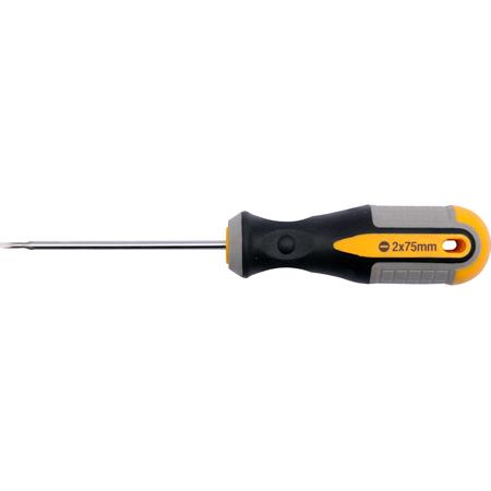 SLOTTED SCREWDRIVER 2x75MM
