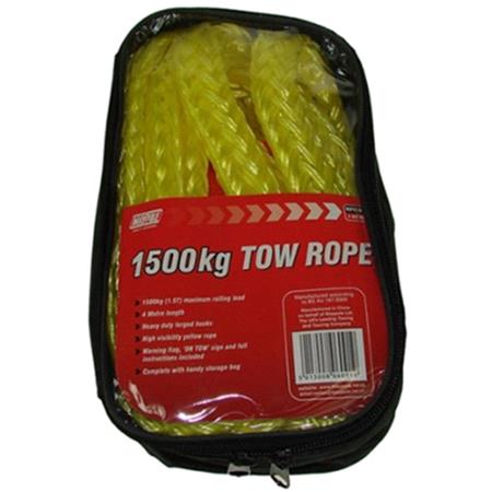 Maypole Tow Rope   4m x 1500kg