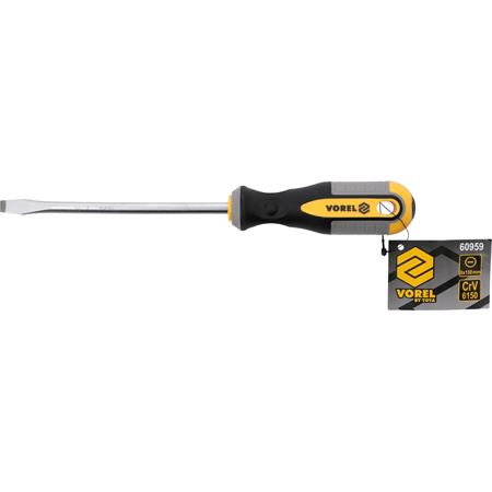 SLOTTED SCREWDRIVER 8x150MM