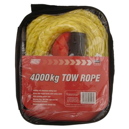 Maypole Tow Rope   4m   4000kg