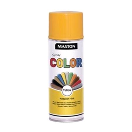 Maston Color   Yellow Gloss   400ml Spray Paint