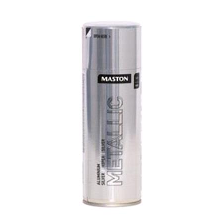 Maston Metallic   Aluminium Silver   400ml Spray Paint
