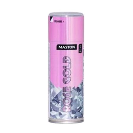 Maston Metallic   Rose Gold   400ml Spray Paint