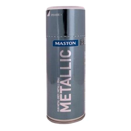 Maston Metallic   Gun Metal Grey   400ml Spray Paint