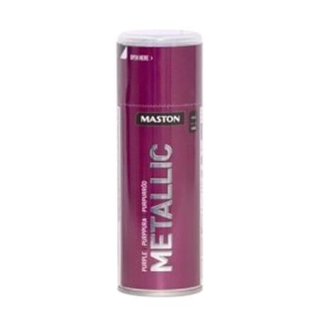 Maston Metallic   Purple   400ml Spray Paint