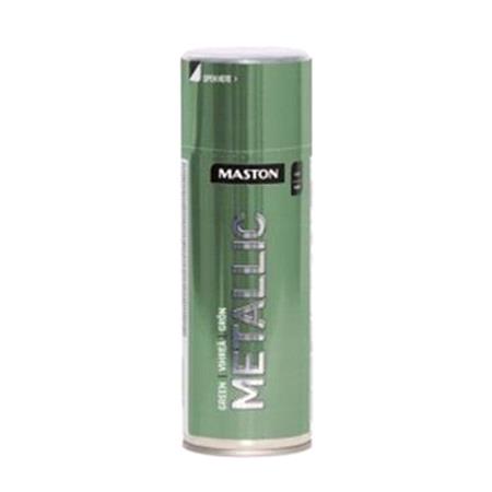 Maston Metallic   Green   400ml Spray Paint