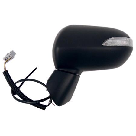 Left Wing Mirror (electric, indicator, without powerfolding) for HONDA JAZZ, 2004 2008