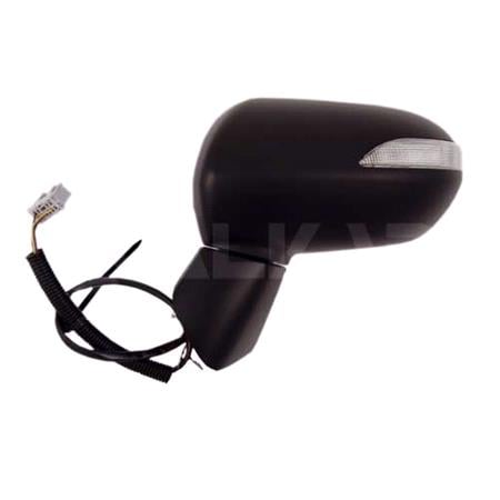 Left Wing Mirror (electric, indicator, without powerfolding) for HONDA JAZZ, 2004 2008