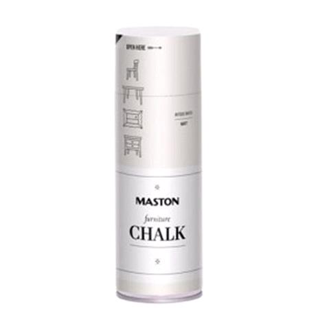 Maston Furniture Chalk   Ant White   400ml Spray