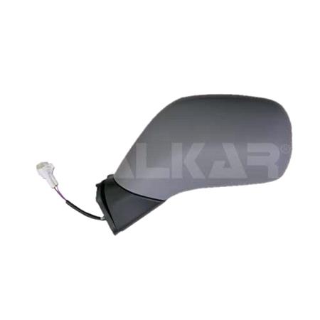 Left Wing Mirror (electric, primed cover) for Vauxhall AGILA 2000 2008