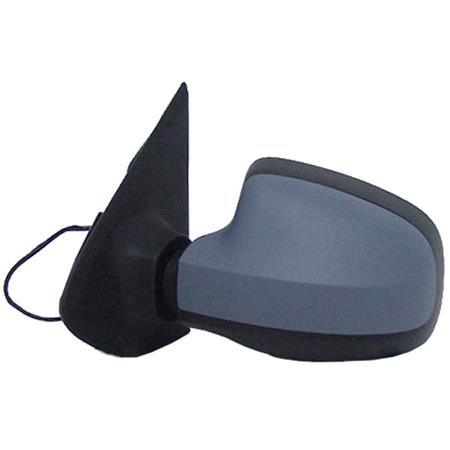 Left Wing Mirror (electric, heated, primed cover) for Renault LOGAN II 2013 Onwards