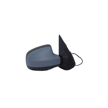 Right Wing Mirror (Electric, Heated, Primed Cover) For Dacia Sandero Stepway  2013 Onwards