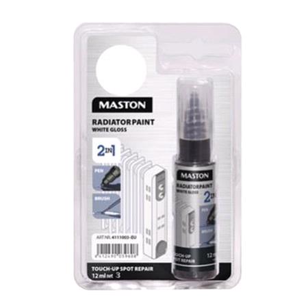 Maston Touchup Pen   Radiator White Gloss   12ml