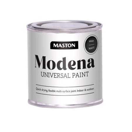 Maston Modena Universal Paint   White Matt   250ml