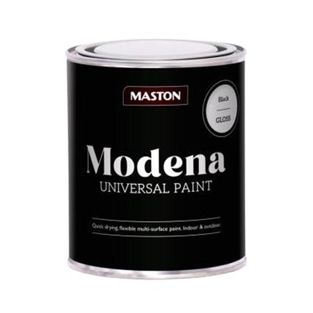 Maston Modena Universal Paint   Black   1 Litre