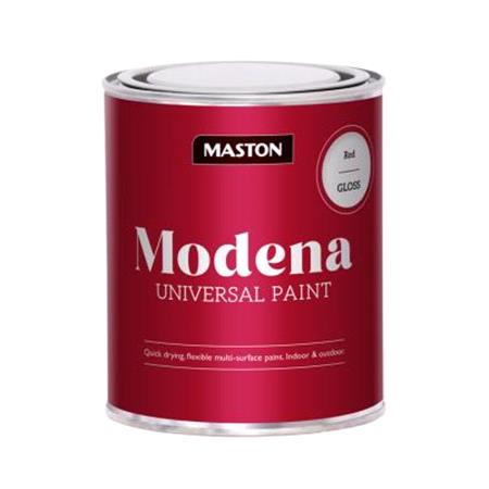 Maston Modena Universal Paint   Red   1 Litre