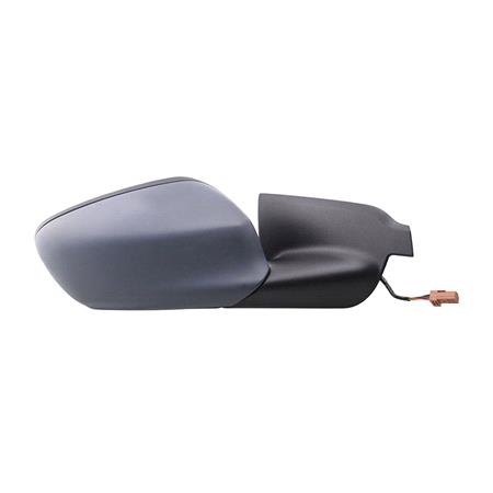 Right Wing Mirror (electric, heated, primed cover) for Citroen C4 CACTUS, 2014 Onwards