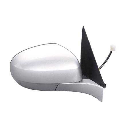 Right Wing Mirror (electric, heated, primed cover, power folding, 7 pin connector) for SUZUKI SWIFT IV, 2010 Onwards