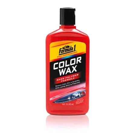 Formula 1 Colour Wax for Red Paint Finishes   473ml