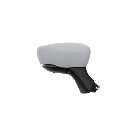 Right Wing Mirror (electric, heated, indicator, primed cover, power folding) for Renault CAPTUR 2017 2019