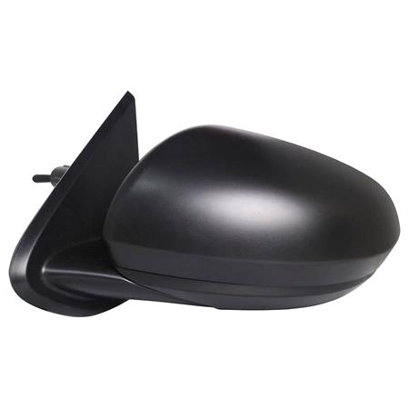Right Wing Mirror (manual, black cover) for Dacia DUSTER 2017 Onwards