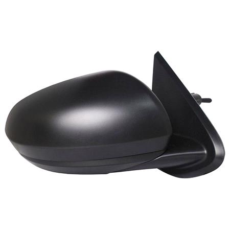 Left Wing Mirror (manual, black cover) for Dacia DUSTER 2017 Onwards