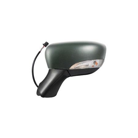 Left Wing Mirror (electric, heated, indicator, primed cover) for Renault CLIO Grandtour IV 2013 2019