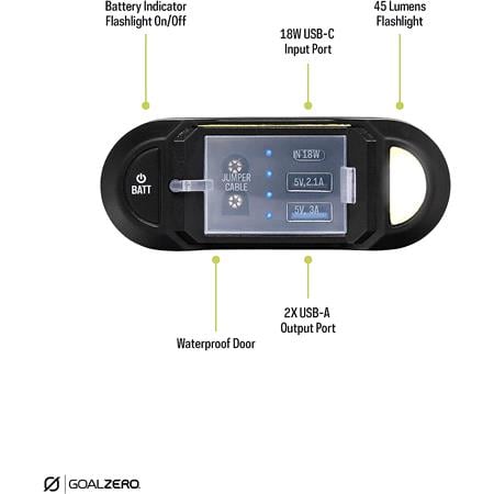 Goal Zero Venture Jump Power Bank and Jump Starter