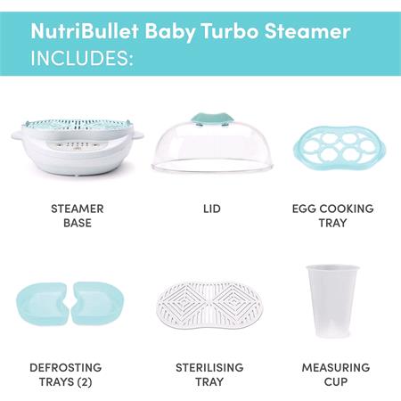 Nutribullet Baby Turbo Food Steamer & Steriliser