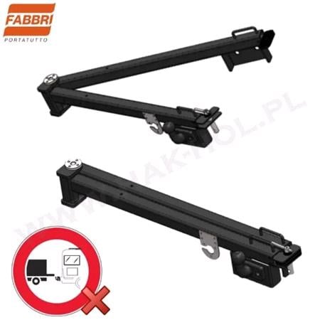 Fabbri Mose Pivoting Rear Bike Rack Mount for Vans and Camper Vans