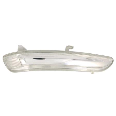 Right Wing Mirror Indicator (bulb version, clear lens) for Peugeot 208 II 2019 Onwards, Only for Cable adjustable mirror