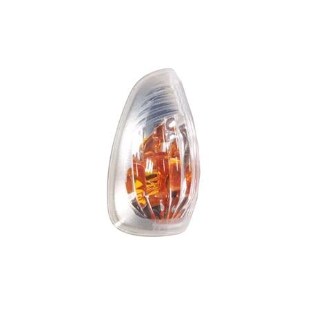 Left Wing Mirror Indicator (Clear Lens with Amber Insert) for VAUXHALL MOVANO Mk II Combi, 2010 Onwards