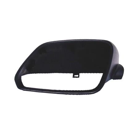 Left Wing Mirror Cover (black) for Volkswagen Polo, 2005 2009