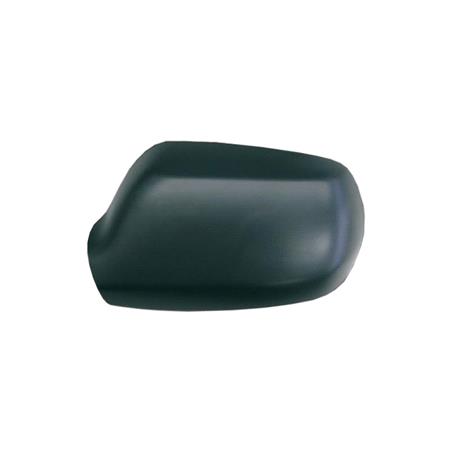 Left Wing Mirror Cover (black, grained) for MAZDA 3 Saloon, 2004 2009