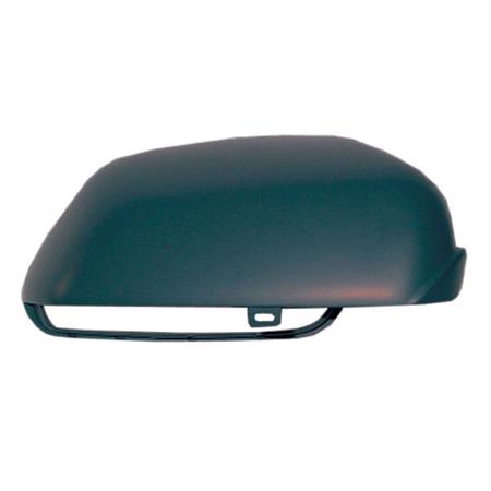 Right Wing Mirror Cover (black) for Volkswagen Polo, 2005 2009