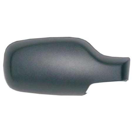 Right Wing Mirror Cover (black, grained) for RENAULT CLIO Grandtour, 2008 2009