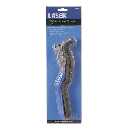 LASER 6318 Oil Filter Chain Wrench   HGV