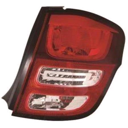 Citroen C3 2013 Onwards RH Rear Lamp, Outer, On Quarter