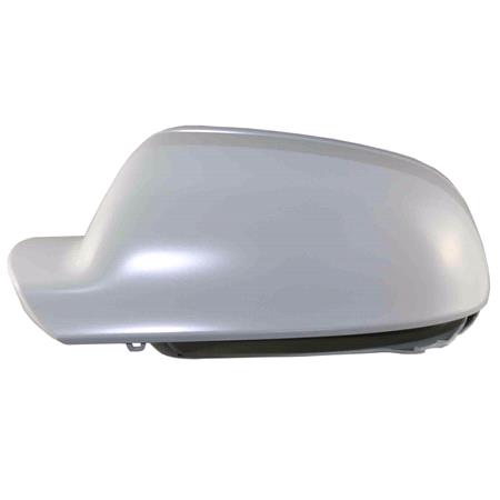 Left Wing Mirror Cover (primed, lane assist version) for AUDI A4, 2011 2016