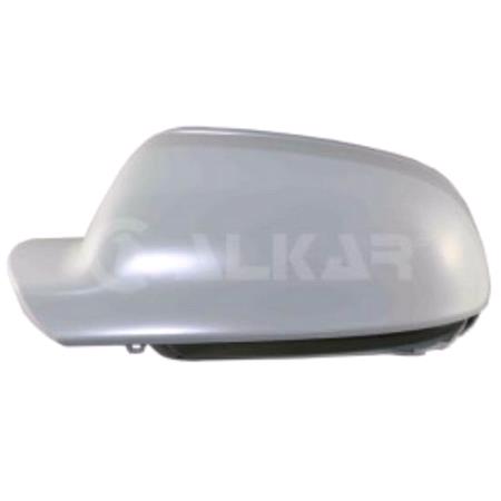 Left Wing Mirror Cover (primed, non lane assist version) for AUDI A4, 2011 2016