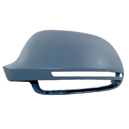 Left Wing Mirror Cover (primed) for AUDI A3 Convertible, 2008 2010