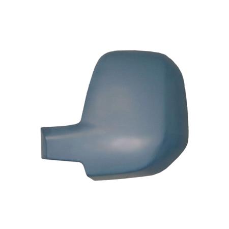 Left Wing Mirror Cover (primed) for PEUGEOT PARTNER van, 2008 2012