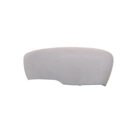 Right Wing Mirror Cover (primed, fits mirror with small indicator lamp) for Renault CLIO IV, 2012 Onwards